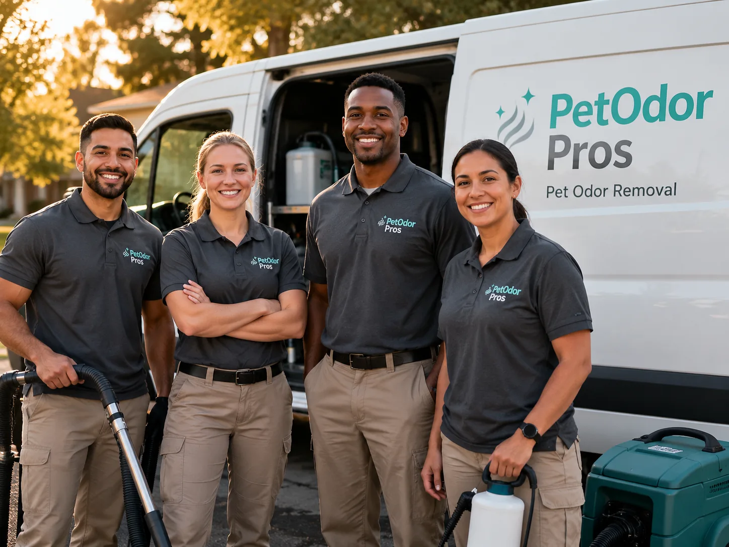 Pet Odor Removal team serving Howe, IN